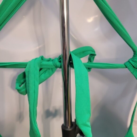 BECCA Modern Edge Rib Plunge One Piece Women's Swimsuits - Picture 8 of 8